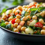 Zesty Mediterranean Chickpea Salad