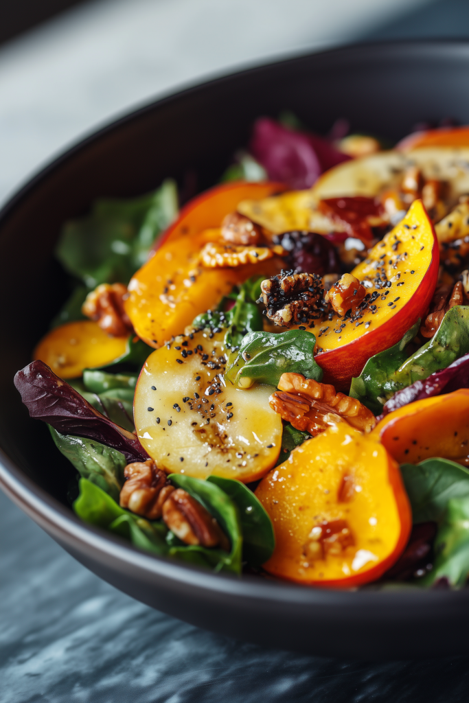 Fall Harvest Salad with Maple Dijon Vinaigrette
