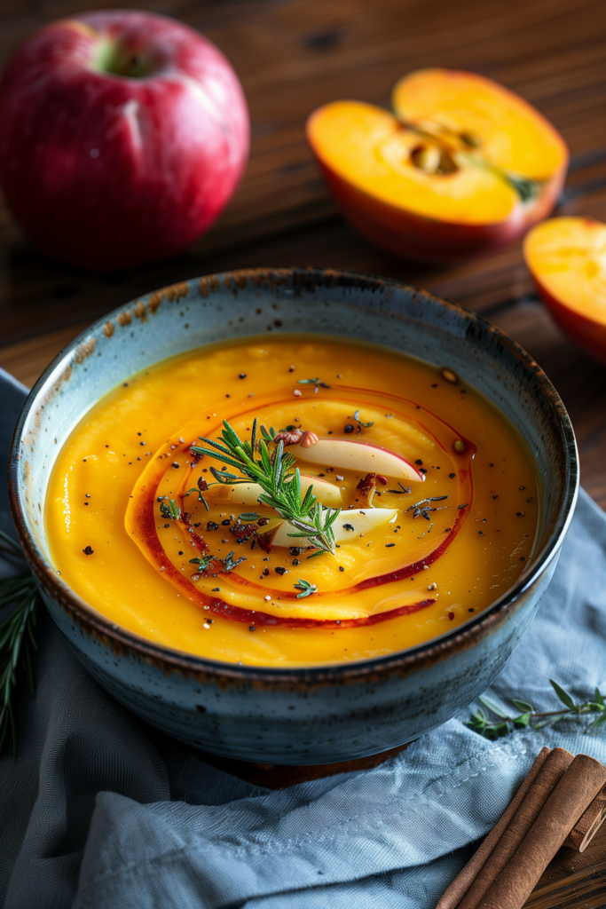 Butternut Squash and Apple Soup