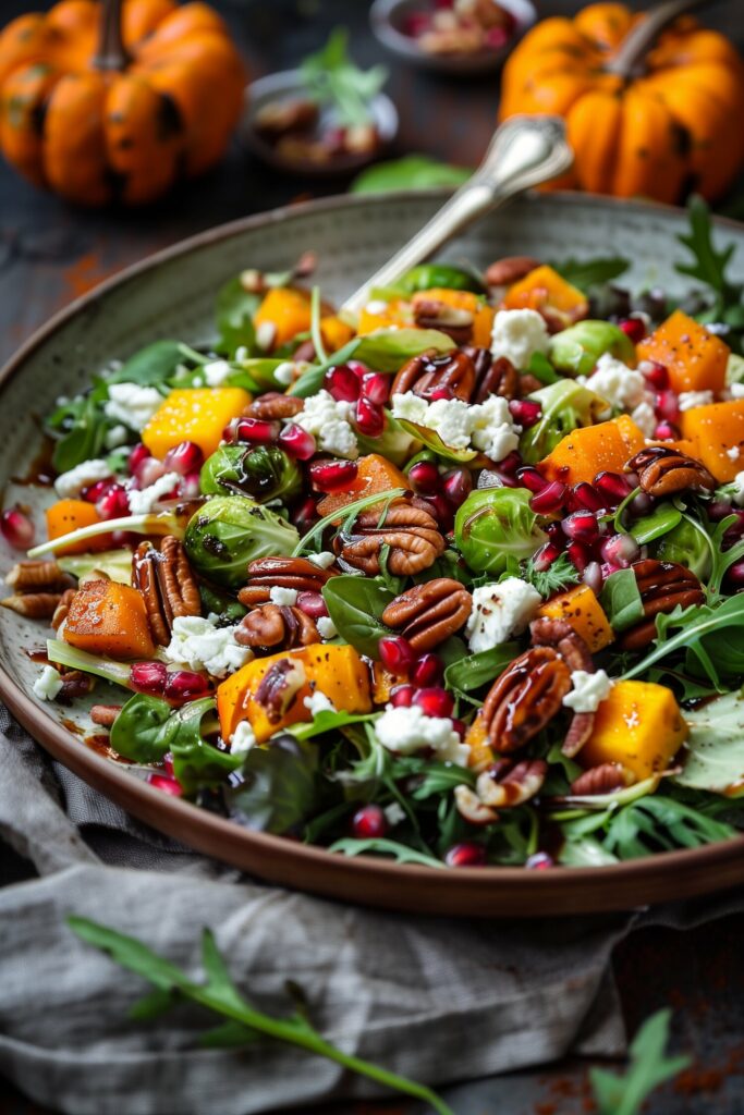 Autumn Harvest Salad with Maple Vinaigrette