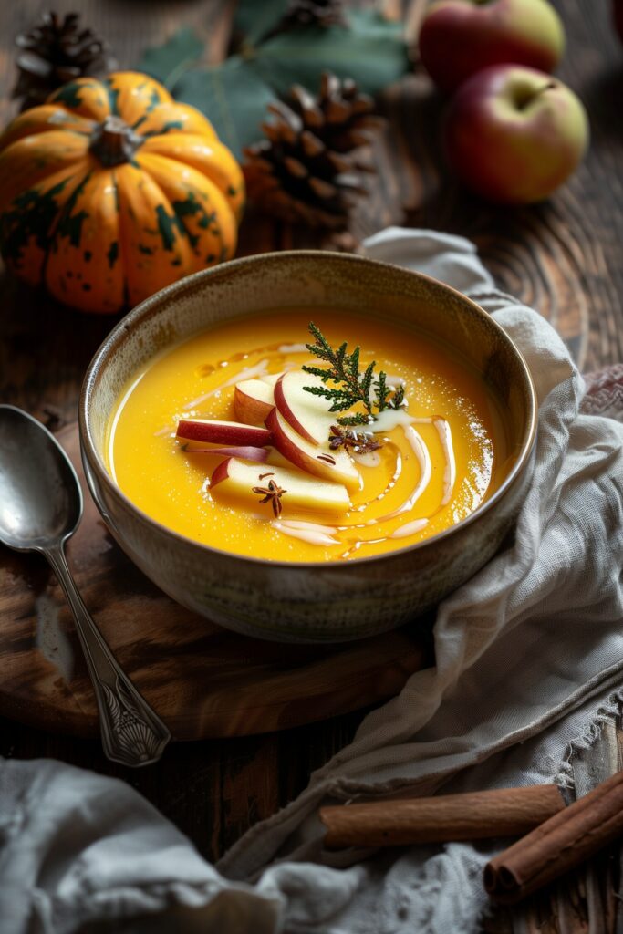 Butternut Squash and Apple Soup