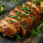 Slow Cooker Apple Cider Pork Tenderloin