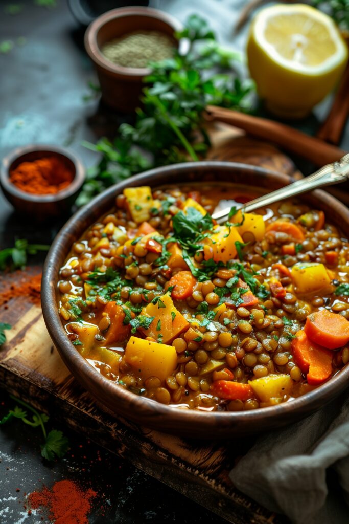 Lentil and Vegetable Curry