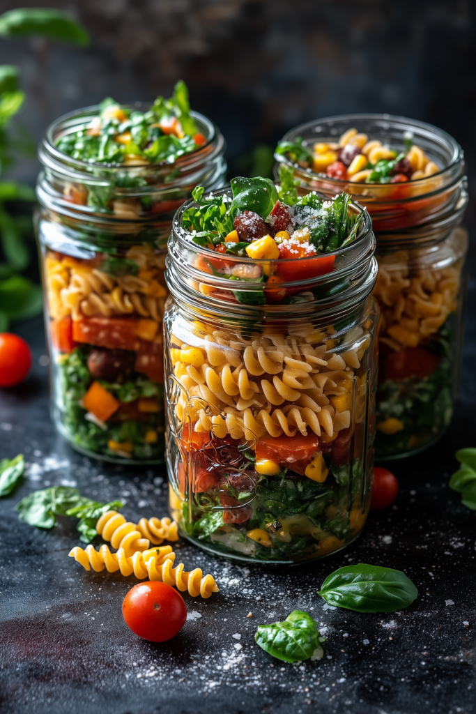 Pasta Salad Jars