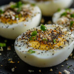 Hard-Boiled Eggs with Everything Bagel Seasoning
