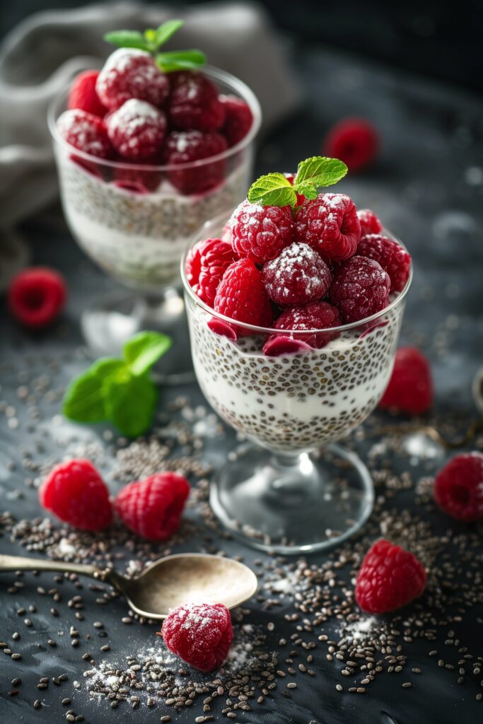 Chia Seed Pudding Parfaits