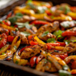 Sheet Pan Chicken Fajitas