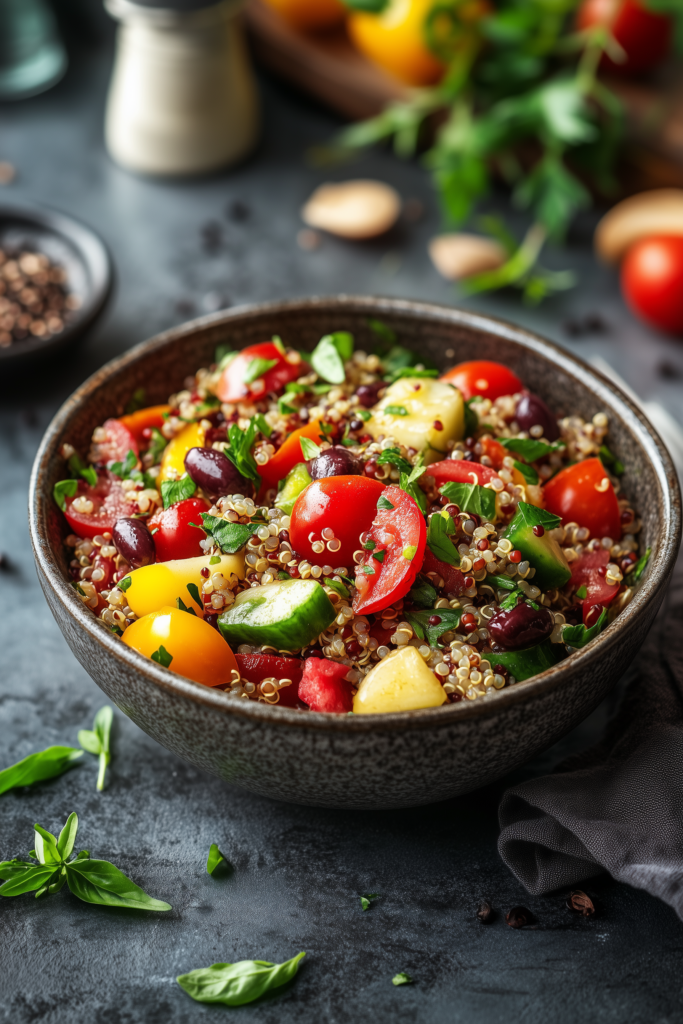 Mediterranean Quinoa Salad