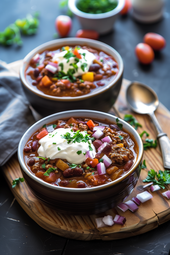 Slow Cooker Beef Chili