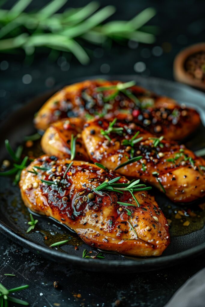 Air Fryer Honey Garlic Chicken Breast
