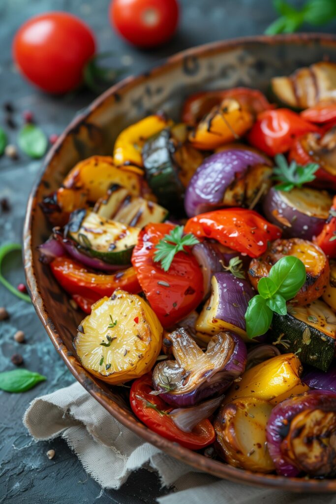 Air Fryer Roasted Vegetables