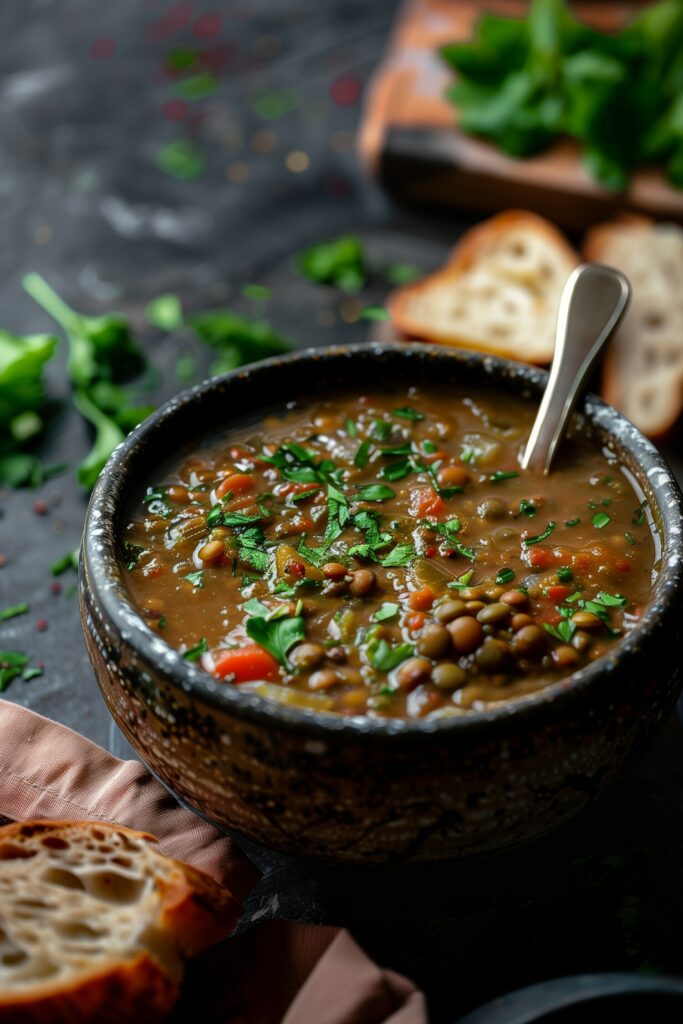 Slow Cooker Lentil Soup