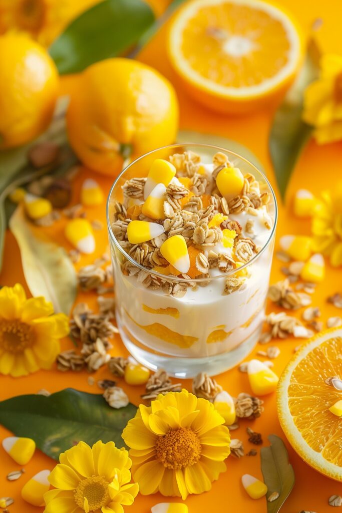 Candy Corn Parfaits