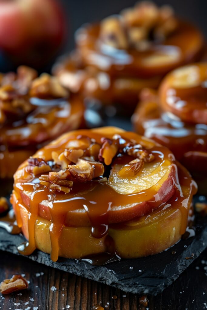 Caramel Apple Slices