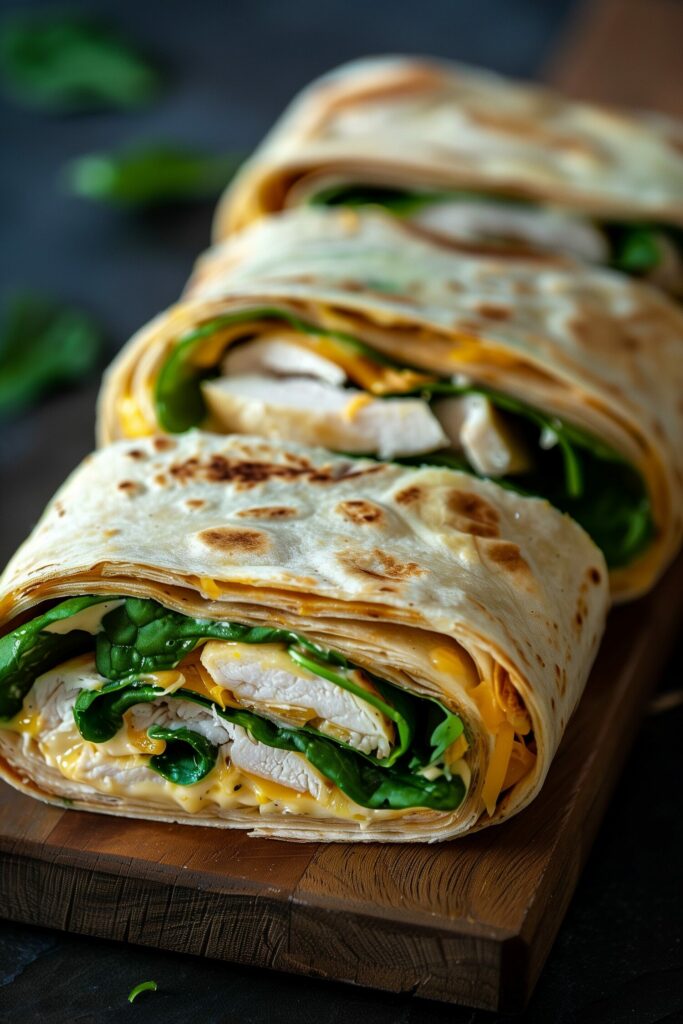 Turkey and Cheese Roll-Ups