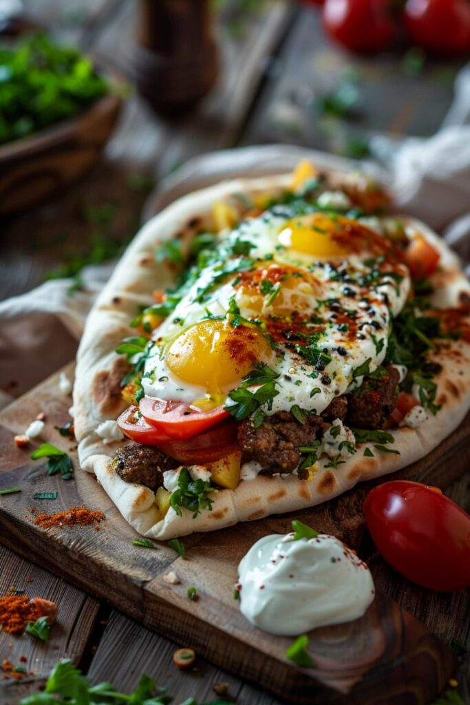 Mediterranean Breakfast Pita