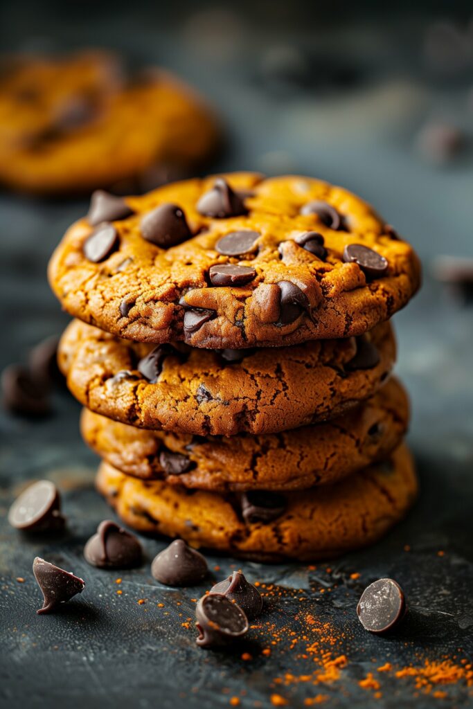 Pumpkin Chocolate Chip Cookies