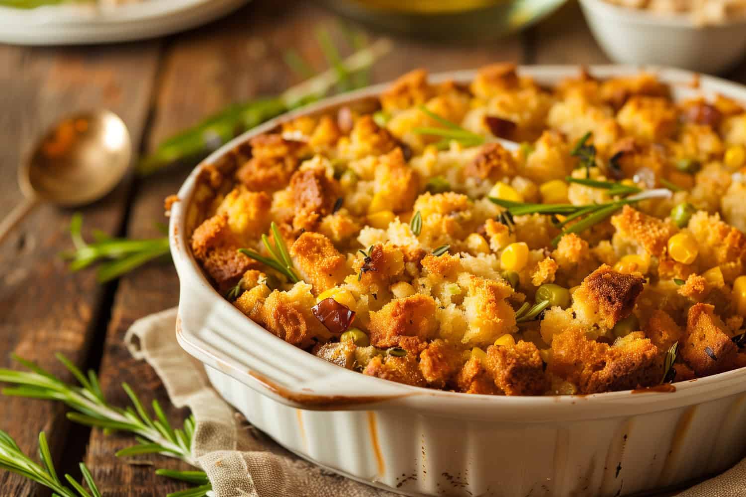 Fresh Cornbread Stuffing