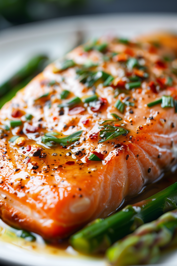 Salmon with Roasted Asparagus
