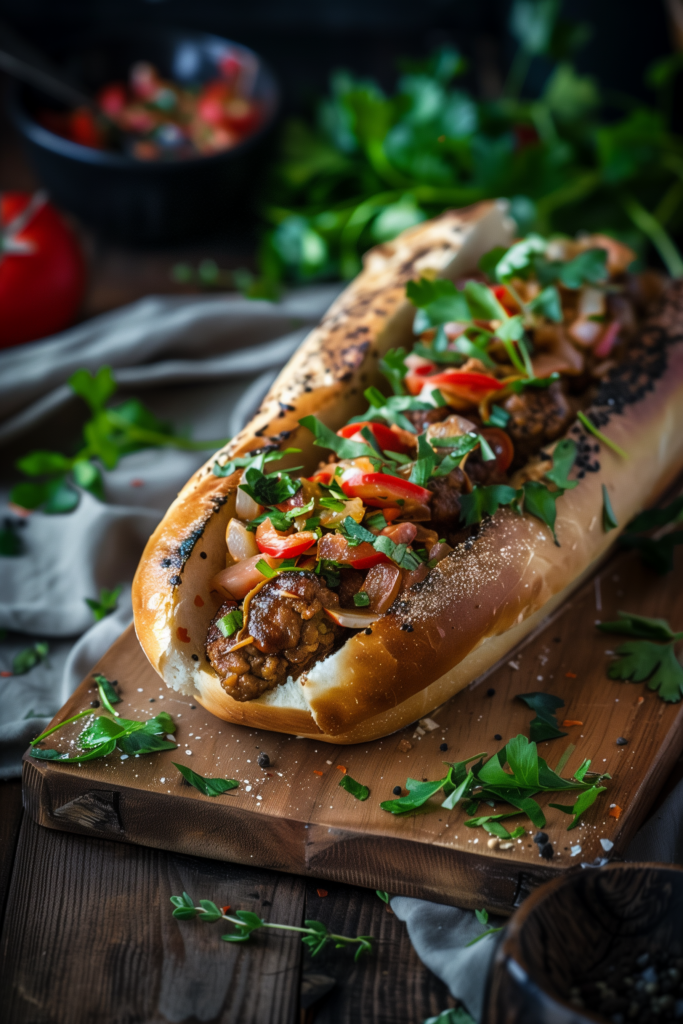 Turkey Meatball Subs

