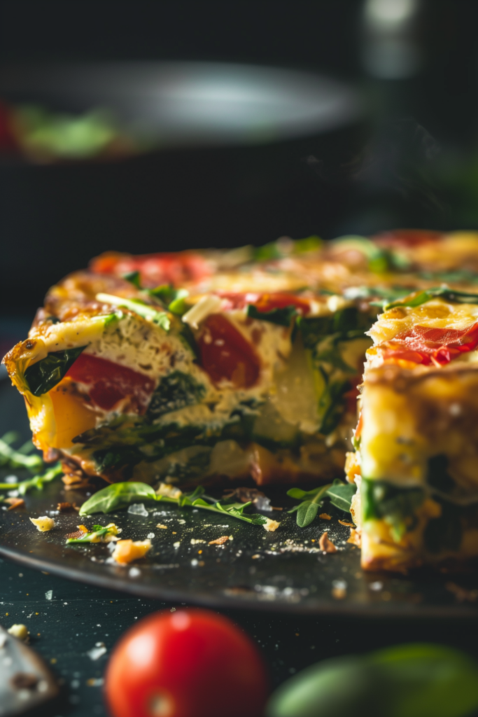 Rainbow Frittata