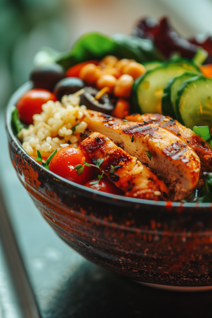 Mediterranean Chicken Bowls