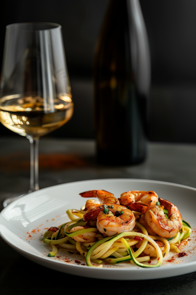 Shrimp Scampi with Zucchini Noodles