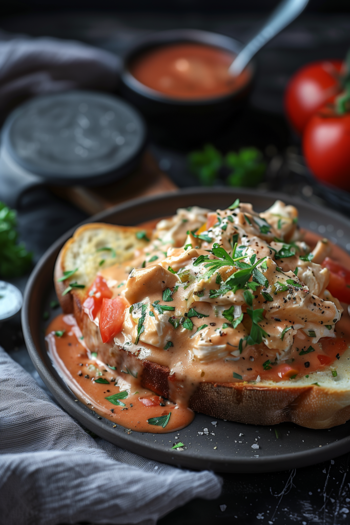 Tuna Melts with Tomato Soup