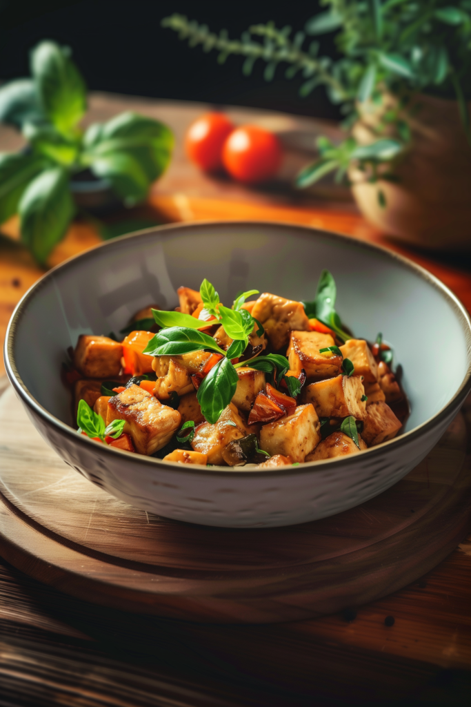 Leftover Tofu Stir-Fry