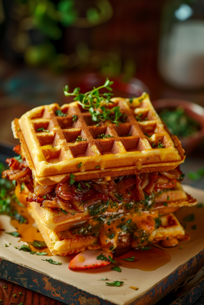 Waffle Sandwiches