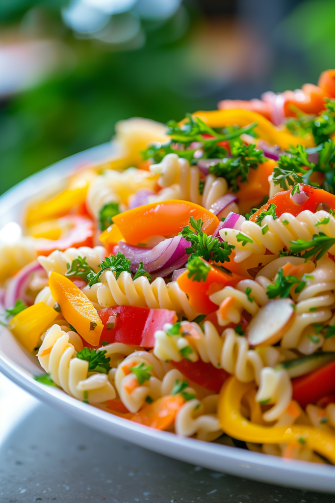 Pasta Salad with Roasted Vegetables