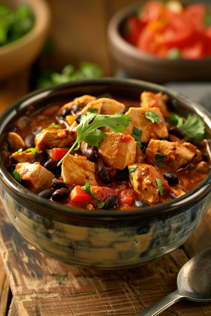 Turkey and Black Bean Chili