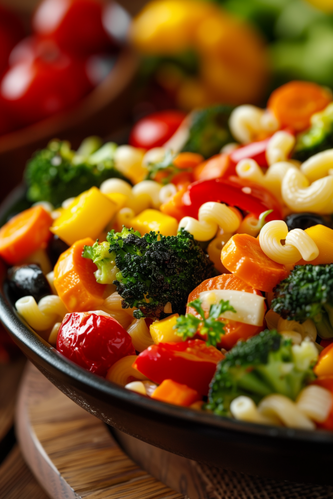 Pasta Salad with Roasted Vegetables