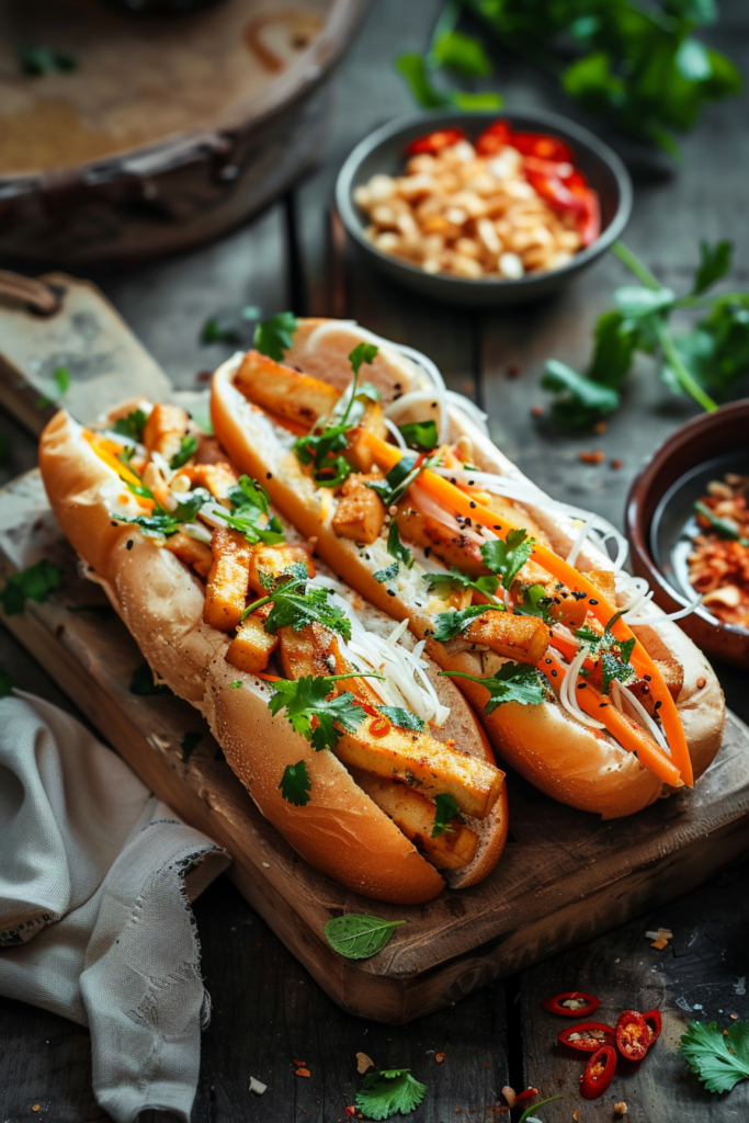Crispy Tofu Bánh Mì