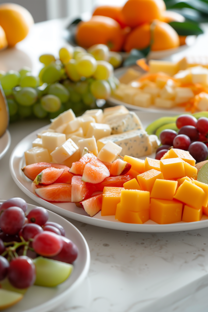 Fruit and Cheese Plates