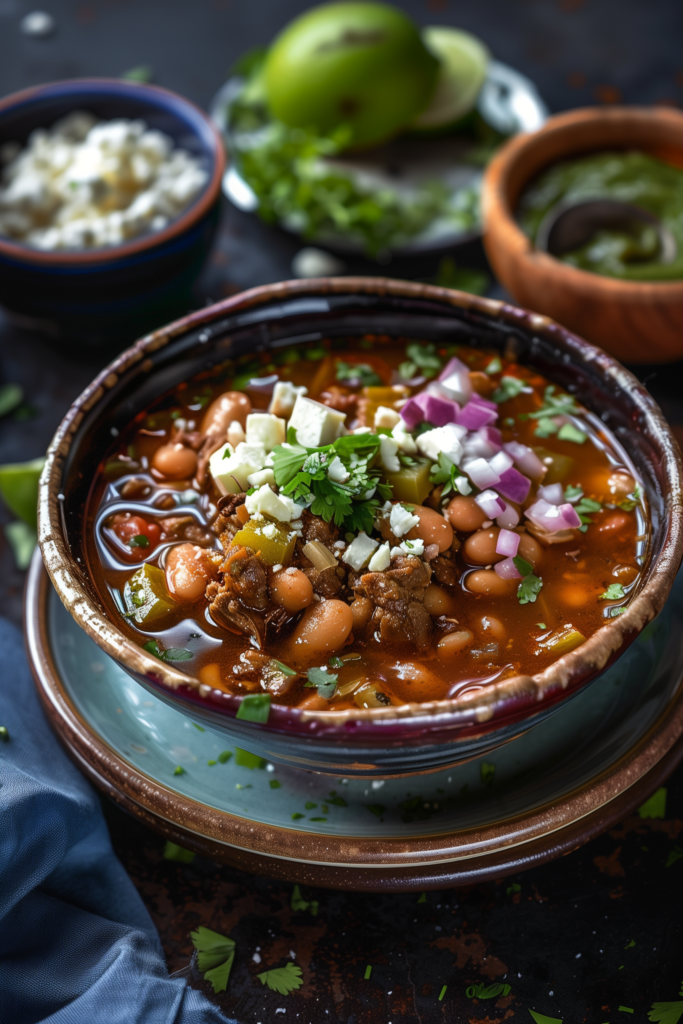 Charro Beans soup