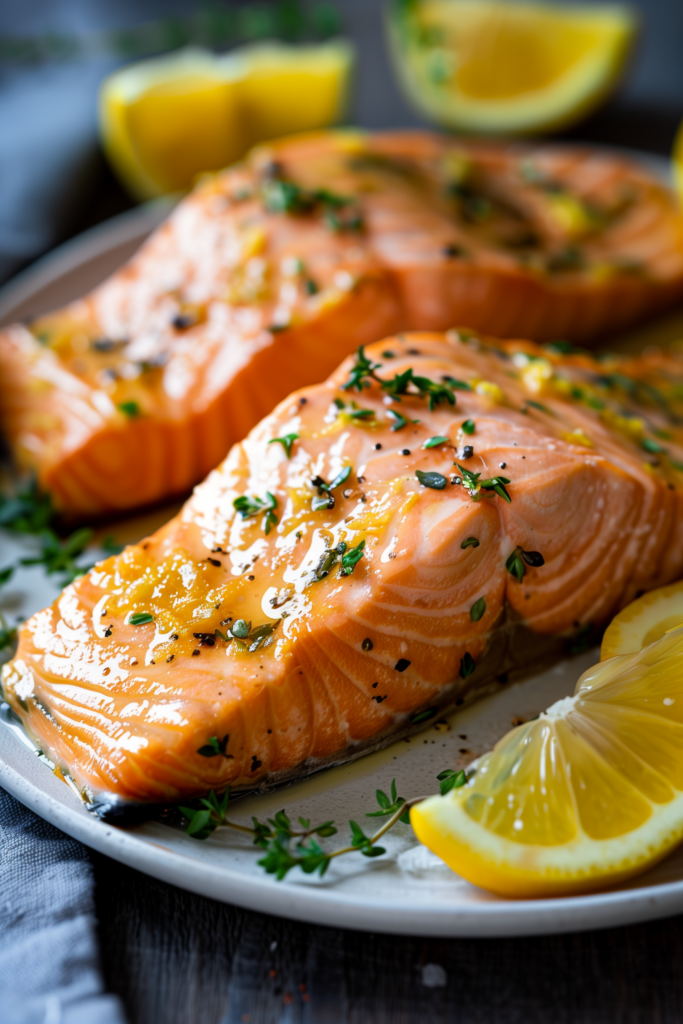 Citrus Soy Salmon Fillet Recipe