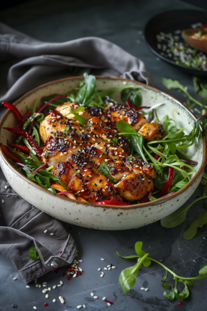 Healthier 20 Minute Sesame Chicken