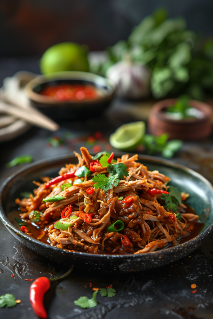 Spicy Dr. Pepper Shredded Pork