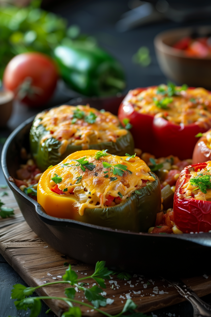 Easy Unstuffed Bell Pepper Skillet