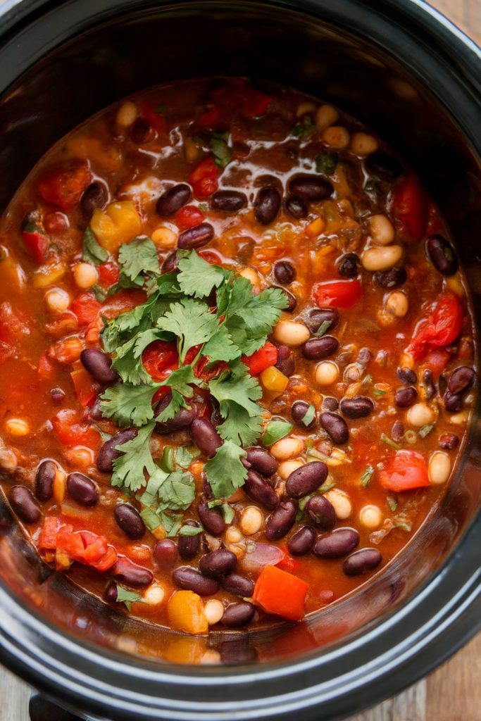 Slow Cooker Chipotle Bean Chili