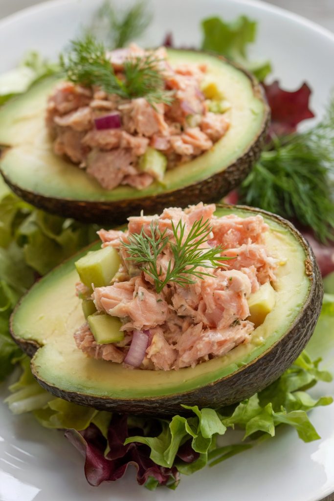 Tuna Stuffed Avocados
