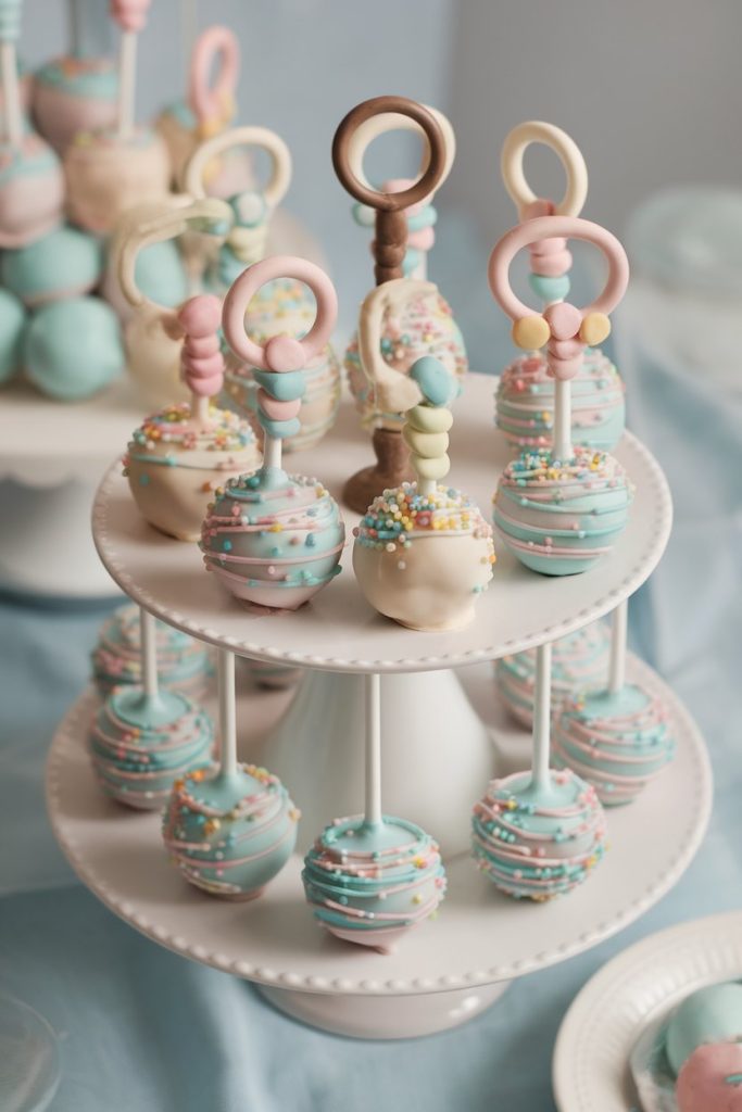 Baby Rattle Cake Pops