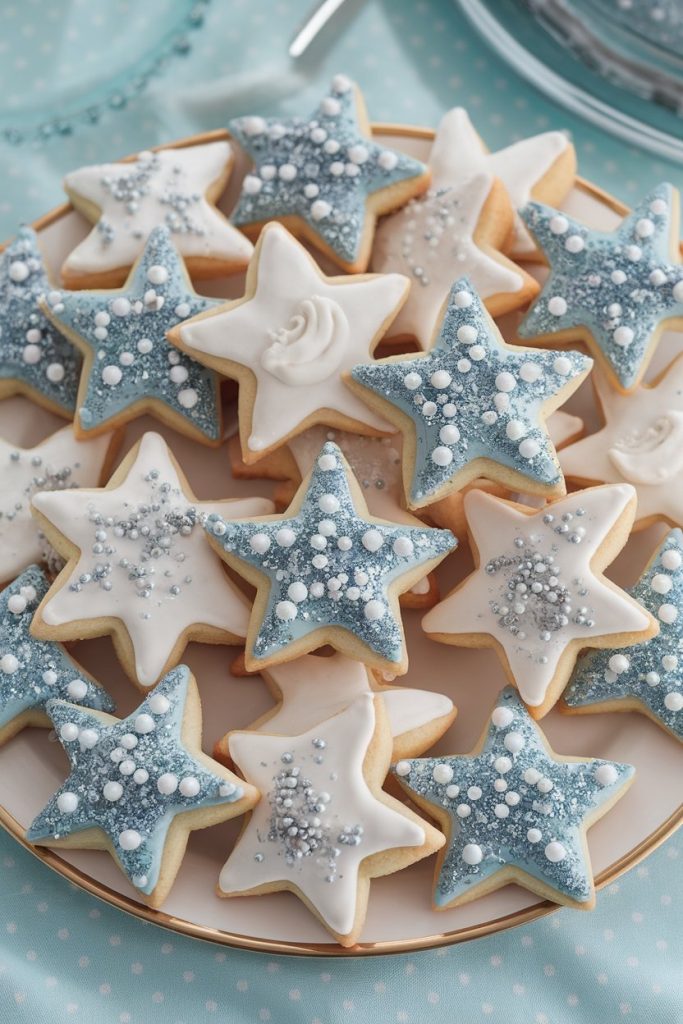 "Twinkle Twinkle Little Star" Sugar Cookies