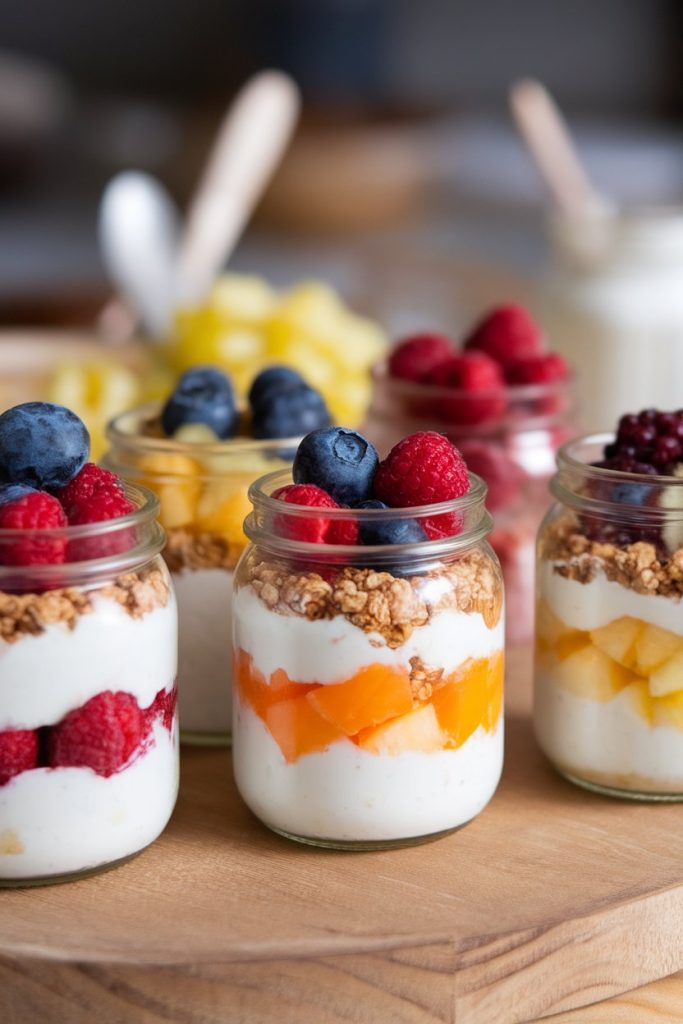 Baby Food Jar Parfaits
