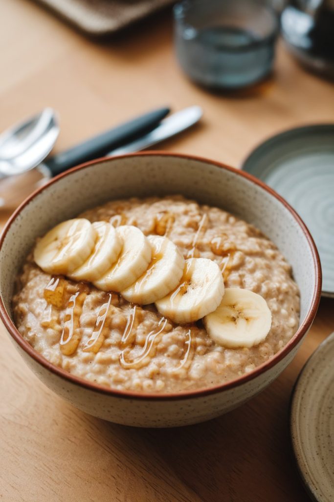 Oatmeal with Banana and Honey