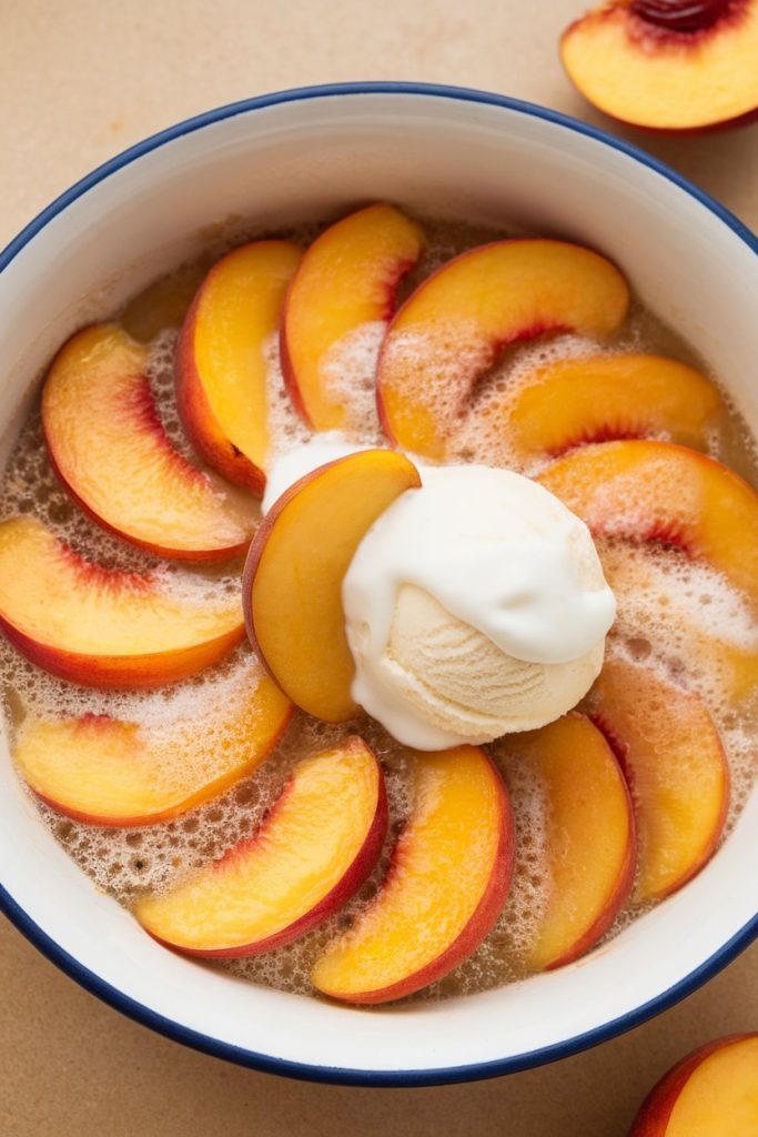 Peach Cobbler (without the crust)