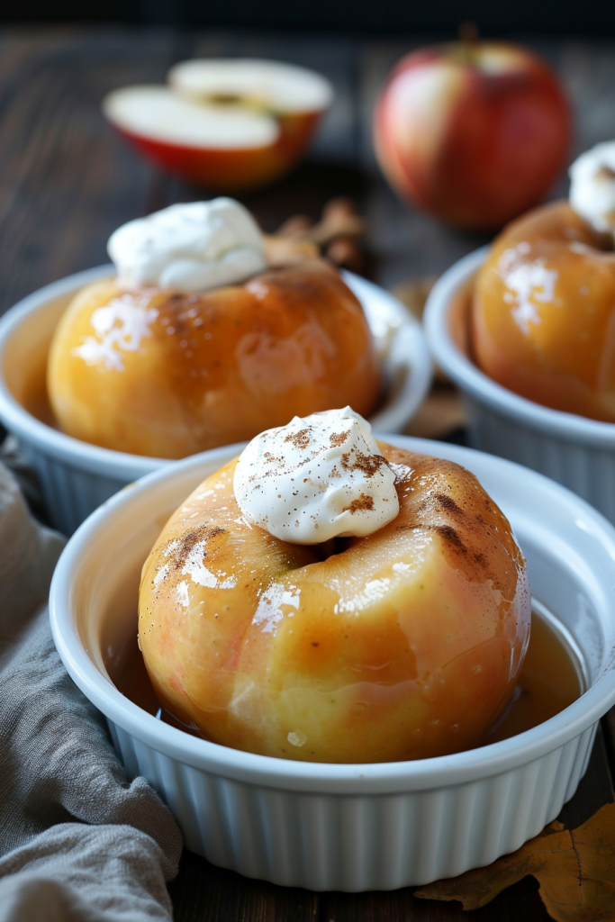 Baked Apples with Cinnamon