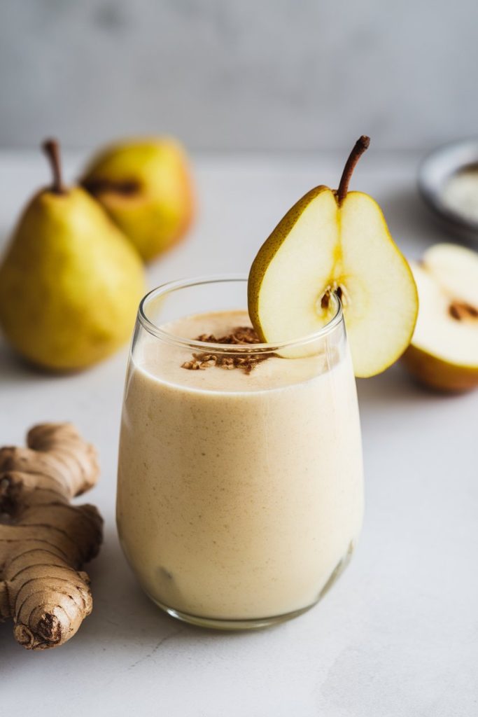 Pear and Ginger Smoothie