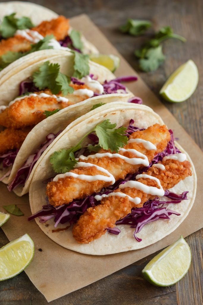 Air Fryer Fish Tacos